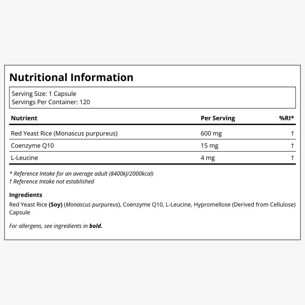 Red Yeast Rice + CoQ10 - Image 2