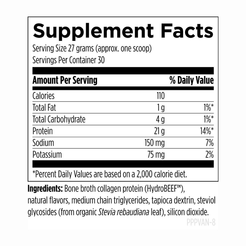 Bone Broth Protein - Vanilla - Image 2