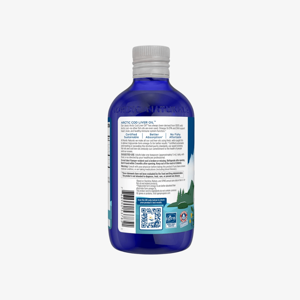 Arctic Cod Liver Oil Liquid - Unflavoured - Image 2