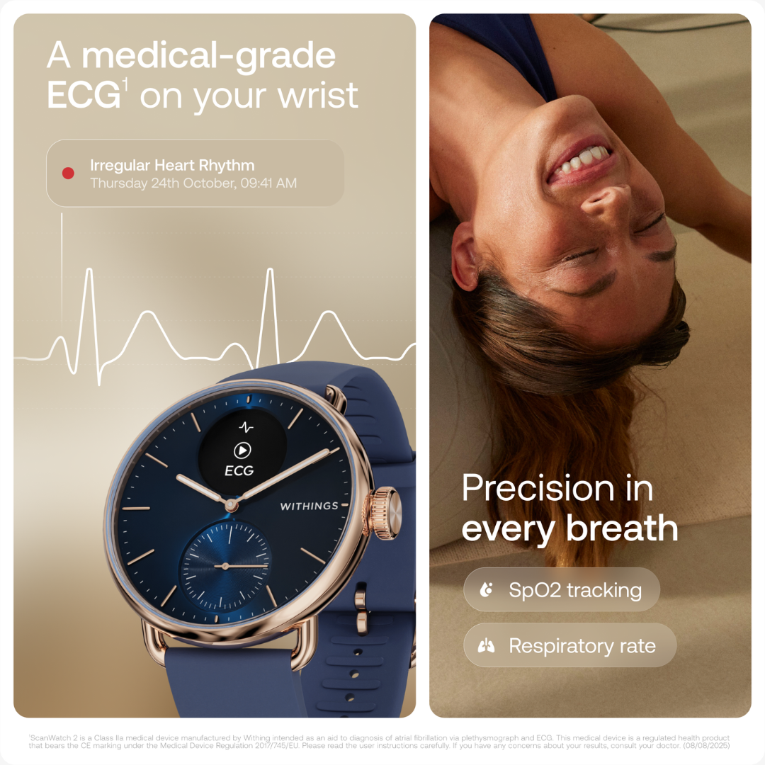 Scanwatch 2 - Rosegold Blue - Image 9
