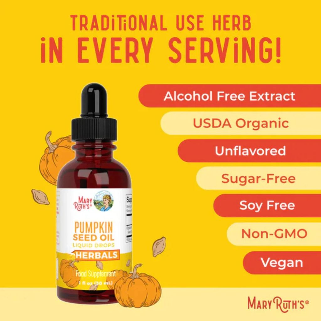Pumpkin Seed Oil Liquid Drops - Image 4