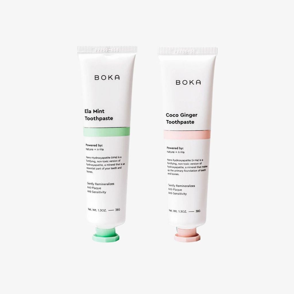 Travel Duo Toothpaste - Ela Mint + Coco Ginger - Image 4